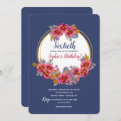 フローラエレガンス招待状 招待状 (正面/裏面)