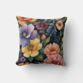 🌸フローラエレガンス装飾用クッション🌸 クッション (正面)