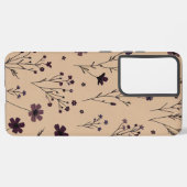 フローラエレガンス電話ケース SAMSUNG GALAXYケース (左側面)