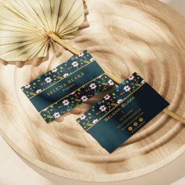 フローラエレガンス | シックモダンな 名刺