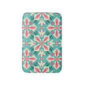 フローラエレガンス:シームレスなヴィンテージモチーフ。 バスマット (正面縦)