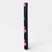フローラエレガンス:ピンクのハイビスカス開花オンブラック" Case-Mate iPhoneケース (裏面/左)