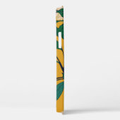 フローラエレガンス：ヴィンテージリーフィパターン。 Case-Mate iPhoneケース (裏面 / 右)