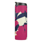 フローラエレガンス：抽象芸術パターン タンブラー (回転右)