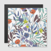 フローラエレガンス、抽象芸術ヴィンテージ背景。 (正面/裏面)