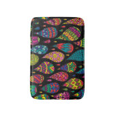 フローラエレガンス、抽象芸術背景。 バスマット (正面縦)