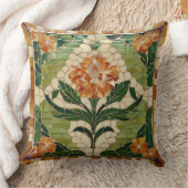 フローラエレガンス：淡水パールを使ったタイル模様 クッション (ブランケット)