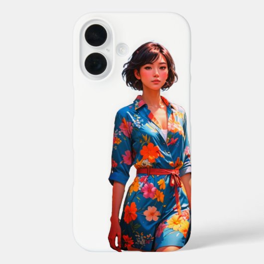 フローラエレガンスiPhone 16ケース Case-Mate iPhoneケース (裏面)