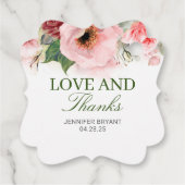 フローラエレガントありがとう フェイバータグ (裏面)