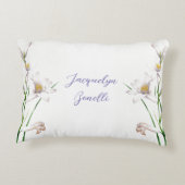 フローラエレガントかわいい書道の名前 アクセントクッション (裏面)