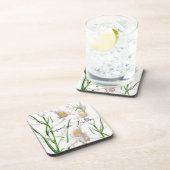 フローラエレガントかわいい書道の名前 コースター (右側)