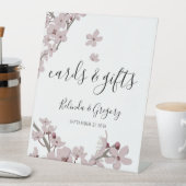 フローラエレガントさくらんぼ花嫁結婚式カード&ギフト 台座サイン (インサイチュ)