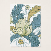 フローラエレガントつる植物イヤリングネックレスディスプレイカード (裏面)