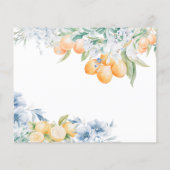 フローラエレガントと柑橘類のアドバイスとウィッシュのカード (裏面)