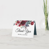 フローラエレガントと熱帯サンキューカード サンキューカード (正面)