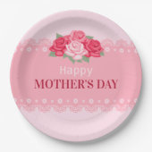 フローラエレガントのお母さんの日|紙プレート ペーパープレート (正面)