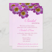 フローラエレガントのシャワー招待 招待状 (正面/裏面)