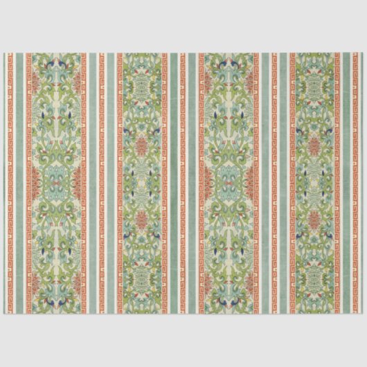 フローラエレガントのヴィンテージ玉のデコページ 薄葉紙 (正面)