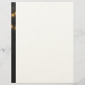 フローラエレガントの台所からの空白のレシピ レターヘッド (裏面)