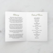 フローラエレガントの葬儀の順序 プログラム (内部)