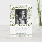 フローラエレガントの葬儀の順序 プログラム (正面)