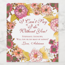 フローラエレガントは私のメイド・オブ・オーナー（花嫁付き添い人）