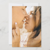 フローラエレガントアーチテラコッタブライダルシャワー 招待状 (裏面)