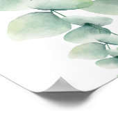 フローラエレガントイスラム結婚教徒のポスター ポスター (角)