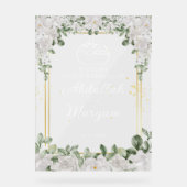 フローラエレガントイスラム結婚教徒の歓迎 アクリルサイン (正面)