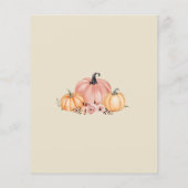 フローラエレガントイベント用メニューカード (裏面)