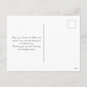 フローラエレガントイースタークロス恵み シーズンポストカード (裏面)