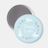 フローラエレガントイースターバニー |マグネット マグネット (正面/裏面)