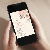 フローラエレガントイースターブランチ 招待状