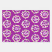 フローラエレガントイードムバラク ラッピングペーパーシート (正面2)