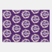 フローラエレガントイードムバラク ラッピングペーパーシート (正面)