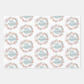 フローラエレガントイードムバラク ラッピングペーパーシート (正面2)