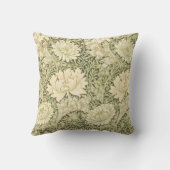 フローラエレガントウィリアムモリスの芸術枕 クッション (裏面)