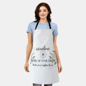 フローラエレガントエプロン エプロン (着用した状態)