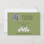 フローラエレガントエンスプRSVPカード 出欠カード (裏面)