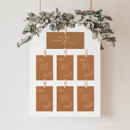 フローラエレガントオ結婚レンジの座席表 招待状