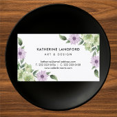 フローラエレガントカスタマイズ可能なテンプレート名刺 名刺