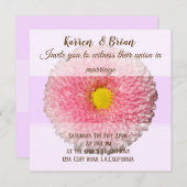 フローラエレガントカスタムウェディング招待状 招待状 (正面/裏面)