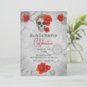 フローラエレガントカトリナスカルの死の日 招待状 (スタンド正面)
