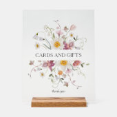 フローラエレガントカードとギフトのサイン アクリルサイン (正面)