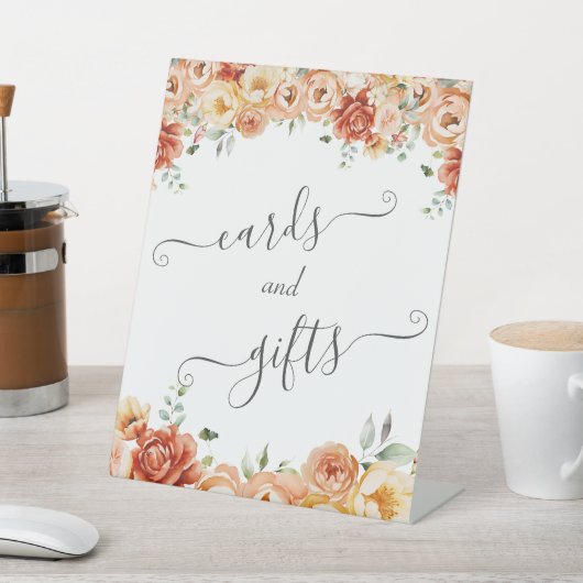 フローラエレガントカード及びギフトパーティー台座標識 台座サイン (インサイチュ)