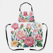 フローラエレガントガーデンアートエプロン エプロン (正面)