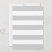 フローラエレガントガールベビーシャワー招待状 招待状 (裏面)