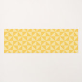 フローラエレガントキュートガーリーボホイエローヒマワリ ヨガマット (裏面(横))