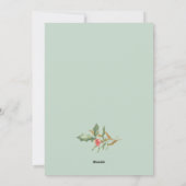 フローラエレガントクリスマスフェスティバル写真 シーズンカード (裏面)