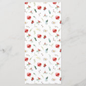 フローラエレガントグリーンリー冬の結婚式 メニュー (裏面)